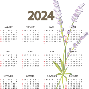 Calendar 2023 PNG