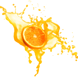 Orange juice PNG image