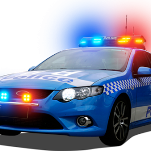 Police car PNG