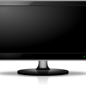 LCD display monitor PNG image