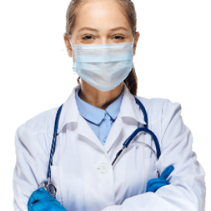Surgical mask, medical mask PNG