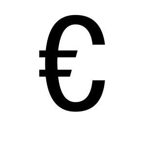 Euro icon PNG