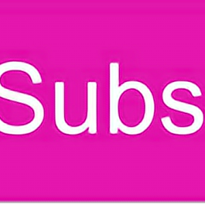 Subscribe button PNG