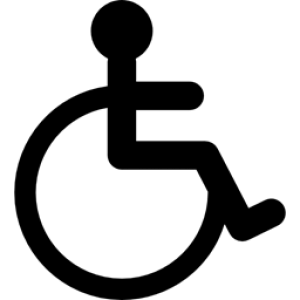Disabled handicap symbol PNG
