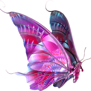 flying butterfly PNG image