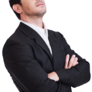 Thinking man PNG