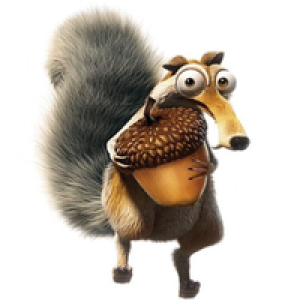 Ice Age squirrel PNG