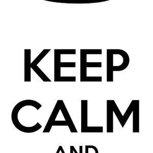 Keep Calm and carry on PNG