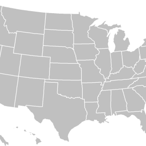 USA map PNG