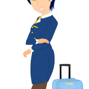 Stewardess PNG
