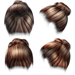 Hair wig PNG
