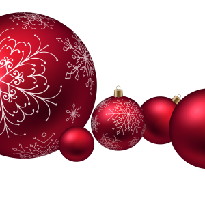 Christmas balls baubles