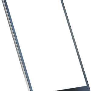 Smartphone in hand PNG