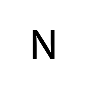 Letter N PNG