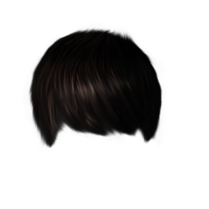 Men hair PNG image