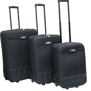 Baggage, trolley bag PNG