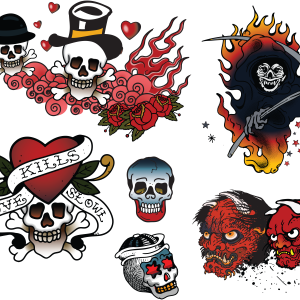 Colorful tattoo PNG