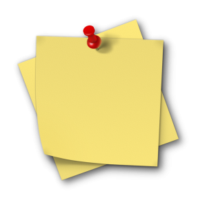 Sticky note PNG