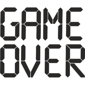 Game over PNG