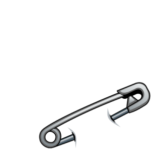 Safety pin PNG