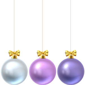 Christmas balls baubles