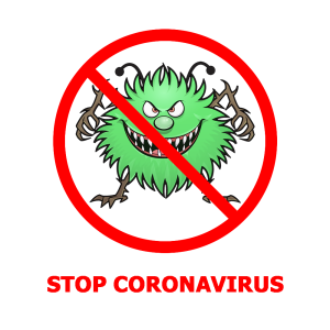 Stop coronavirus! PNG