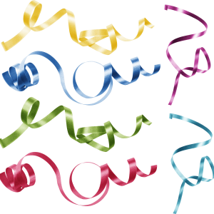 Christmas tinsel PNG
