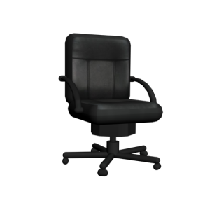 Office chair PNG image