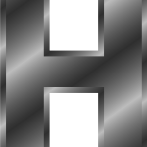 Letter H PNG