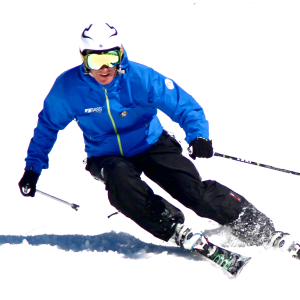 Skiing PNG