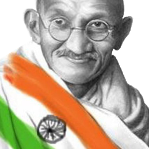 Mahatma Gandhi PNG
