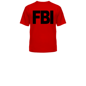 FBI shirt PNG