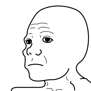 Wojak PNG image