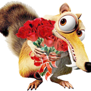 Ice Age squirrel PNG