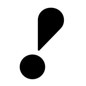 Exclamation mark PNG