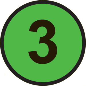 Number 3 PNG