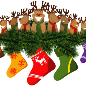 Santa Claus's reindeer PNG
