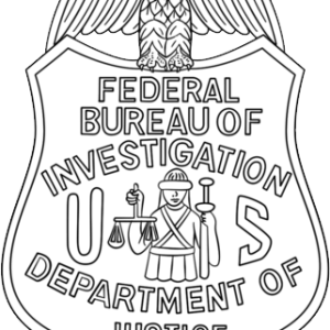 FBI badge PNG
