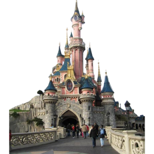 Disneyland castle PNG