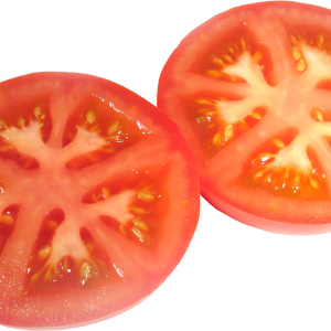Sliced tomato PNG