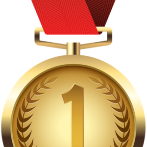 Gold medal PNG