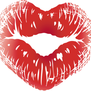 Lips kiss PNG image