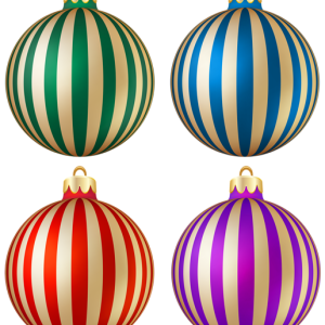 Christmas balls baubles