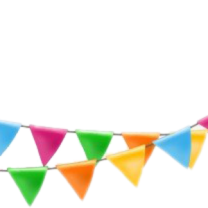Party flags PNG