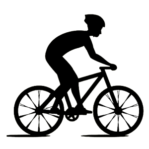 Cycling, cyclist PNG