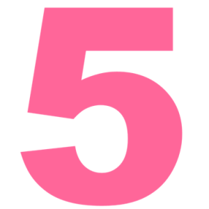 Number 5 PNG