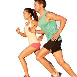 Running people PNG image