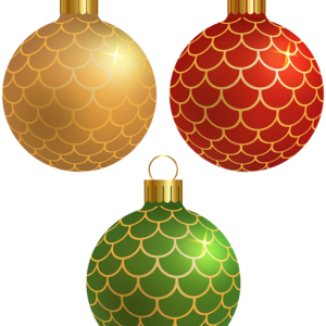 Christmas balls baubles