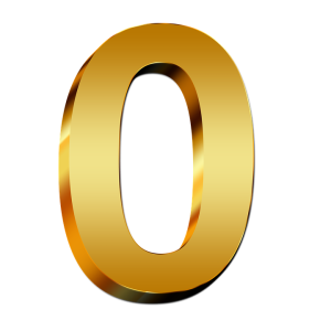 number 0 PNG