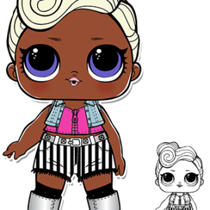 L.O.L. Surprise! doll PNG